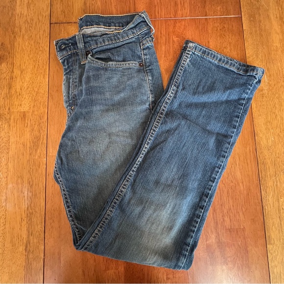 LEVI’S Vintage Men’s 514 Denim (W29/L30) - RARE Blank Red Tab - Picture 2 of 4